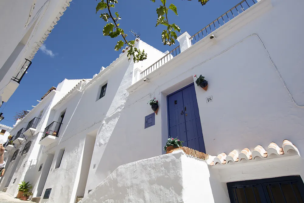 Frigiliana en la axarquia Malagueña